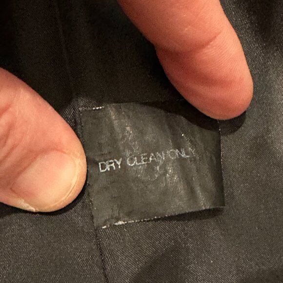 London Fog Women’s Black Wool Blend Peacoat – Size S – Double Breasted - Picture 5 of 6